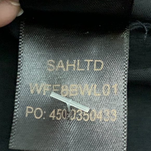 Frye Lightweight Button Up Western Rodeo Sheer Women’s Black Long Sleeve Medium - Picture 12 of 13